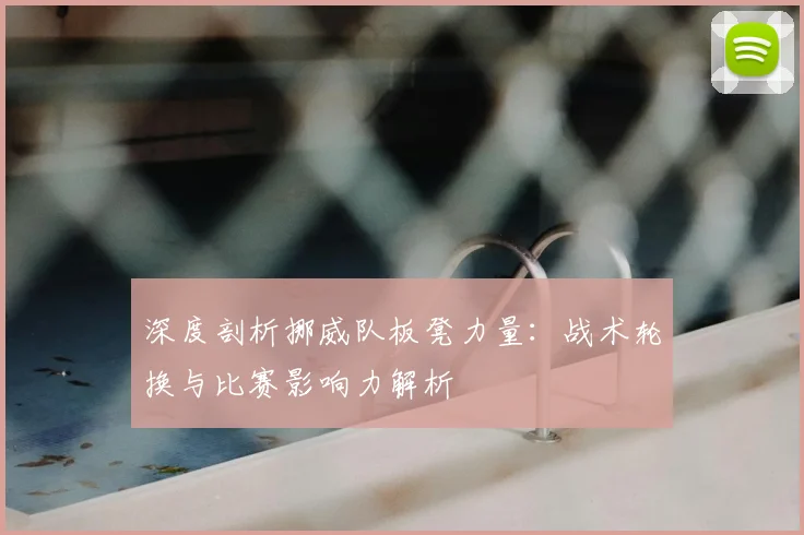 深度剖析挪威队板凳力量：战术轮换与比赛影响力解析